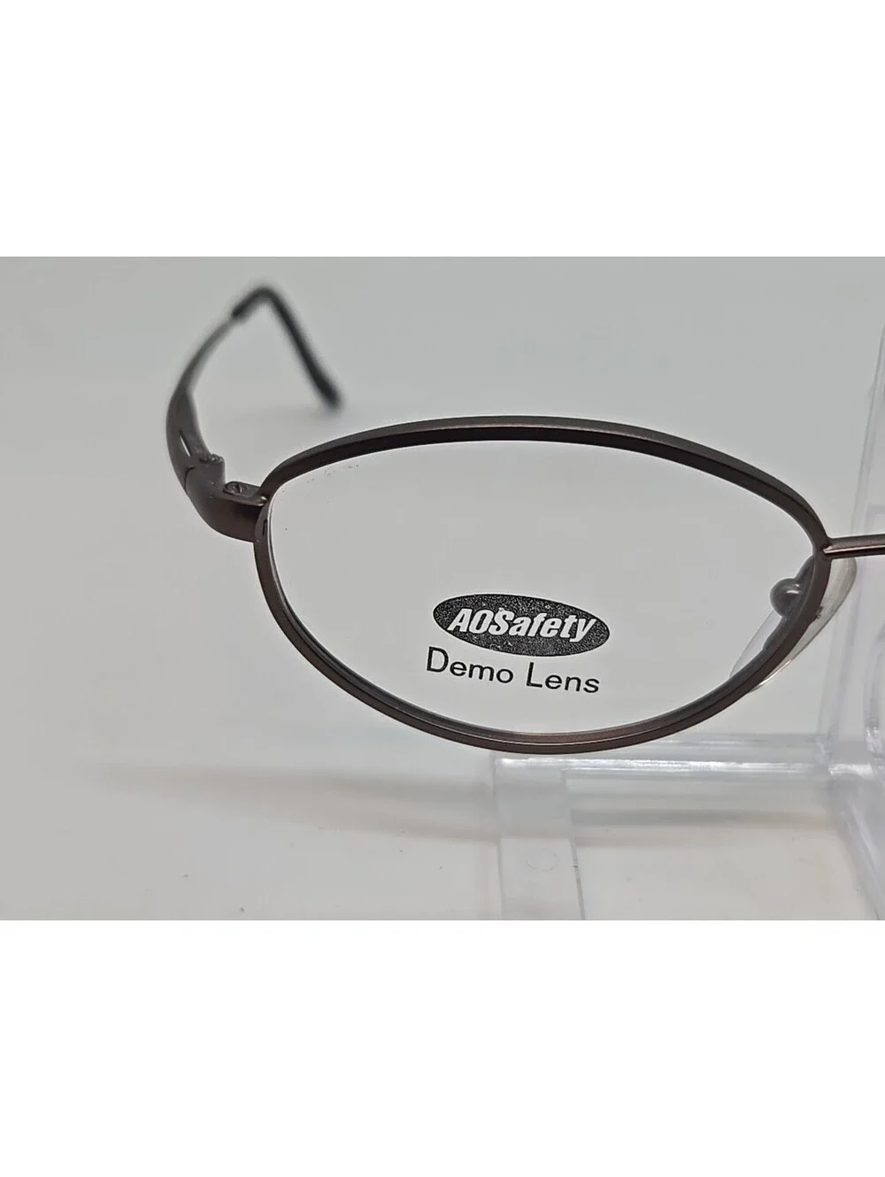AO Safety Z87-2 Safety Eyeglasses ATTITUDE 2 w/ Spring Hinges - Copper 49/18/140